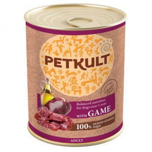 PETKULT dog KONZERVA Zvěřina 800g ADULT-image