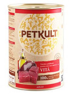 PETKULT dog KONZERVA hovězí 400g ADULT-image