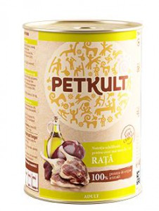 PETKULT dog KONZERVA KACHNÍ 400g ADULT-image