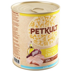 PETKULT dog KONZERVA Kuřecí 800g JUNIOR-image