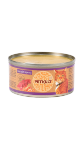 PETKULT cat KONZERVA Tuňák/Krevety 80g-image